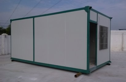 集装箱改造 利用太阳能的集装箱房屋和办公室建